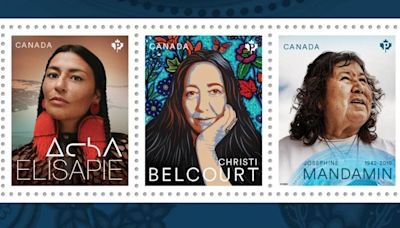 Canada honors three Indigenous women with postage stamps