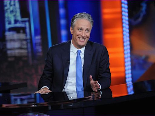 Jon Stewart back at ‘The Daily Show’ two nights earlier than planned