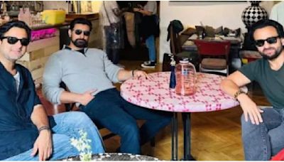 Jewel Thief: Saif Ali Khan, Kunal Kapoor and Siddharth Anand chill together after Budapest schedule wrap; PICS