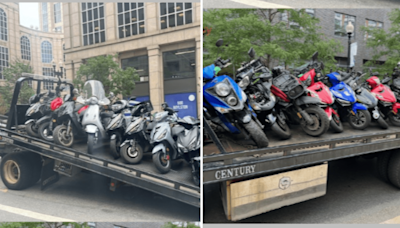 Boston police confiscate 20 mopeds in Back Bay and South End