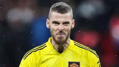 De Gea no juega hace un año y reapareció en el lugar menos pensado