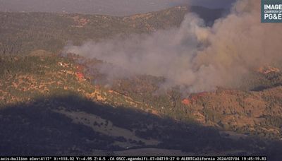 Mandatory evacuations in place for French Fire in Mariposa County, deputies say