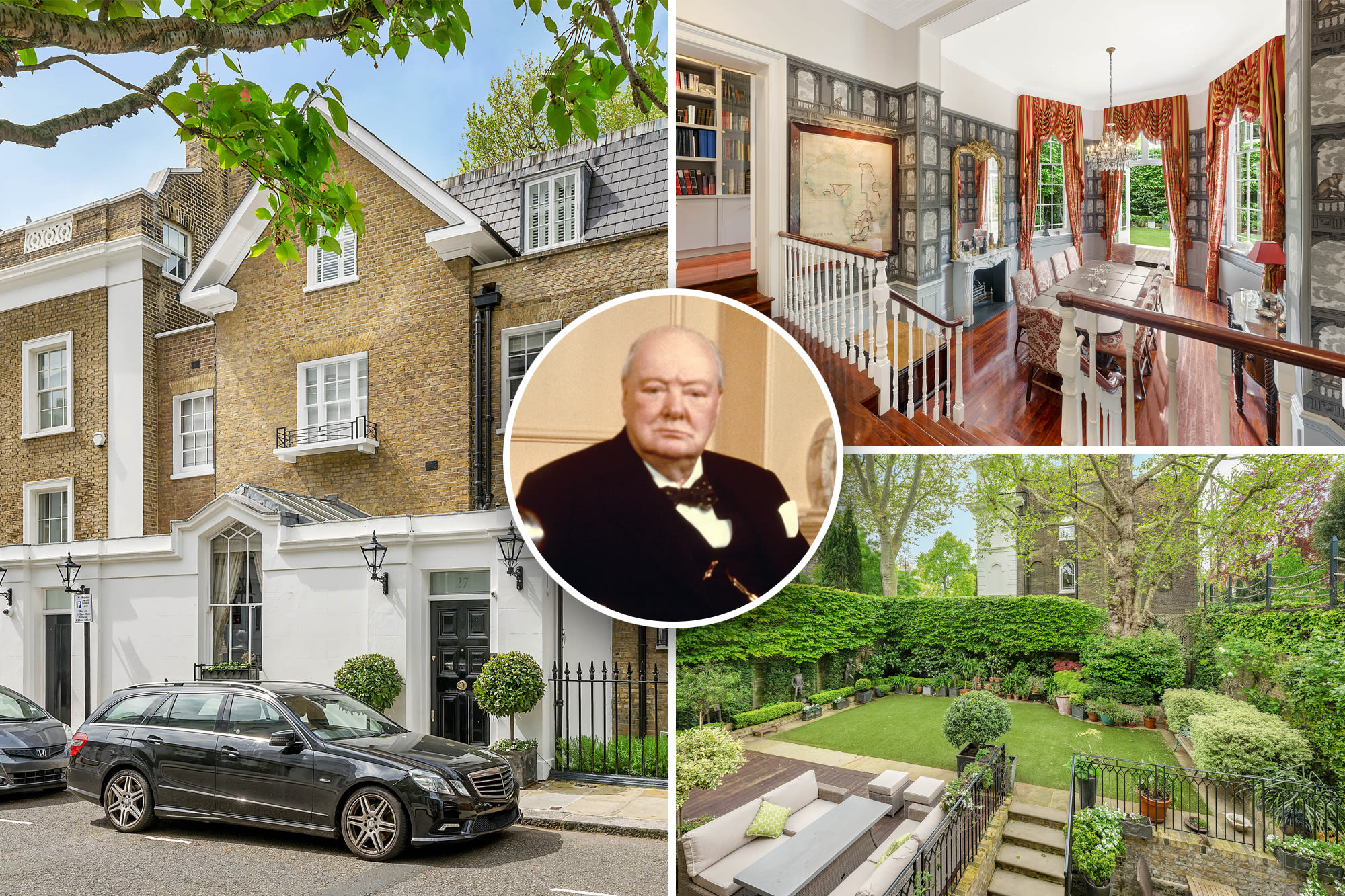 Winston Churchill’s former London home hits the market for $24.8M