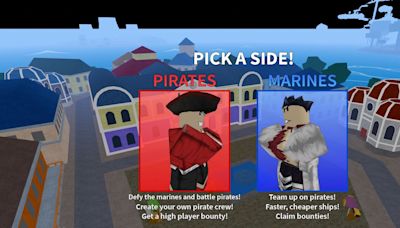 Roblox: Why You Should Pick Pirates Over Marines in Blox Fruits