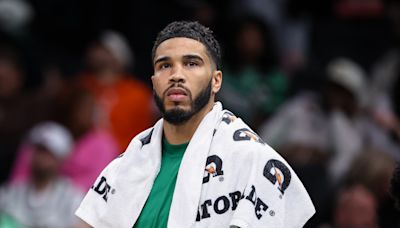 Jayson Tatum Shares Viral Celtics Post Before Game 1 vs. Pacers