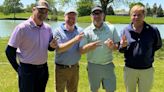 Recently retired football coach sinks two holes in one in three-hole span