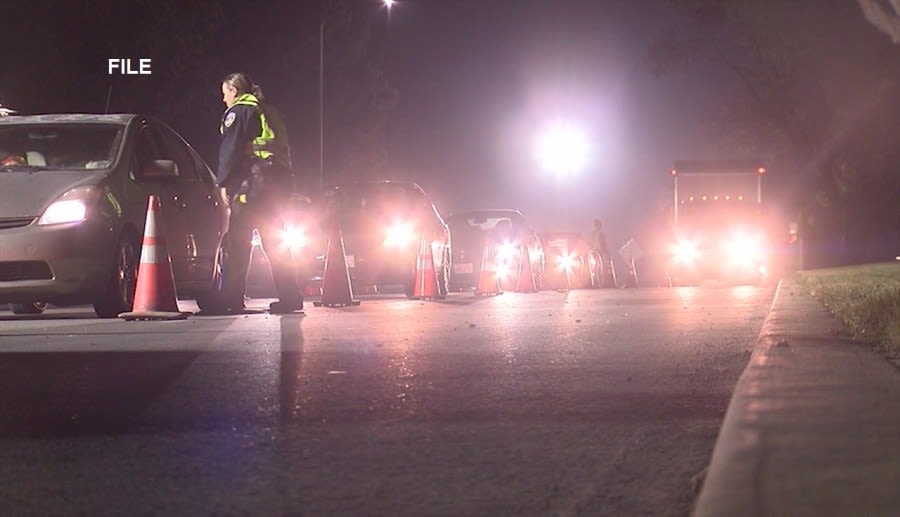 4 arrested on suspicion of DUI, 11 vehicles impounded during checkpoint on Panama Lane