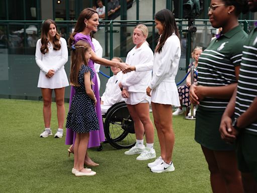 Princess of Wales Kate Middleton gets standing ovation at Wimbledon rare appearance