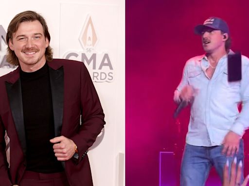 Morgan Wallen hit by cellphone during Colorado concert