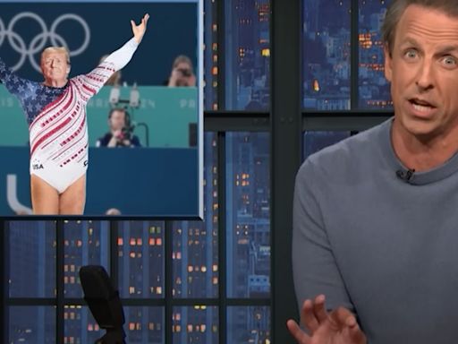 Seth Meyers Turns Trump Into Simone Biles To Make Damning Point About Republicans