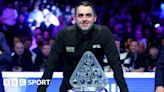 Ronnie O'Sullivan named world player of year for third time