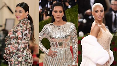 Kim Kardashian’s Met Gala Transformation Throughout the Years: From Floral Givenchy to Gold Versace and More