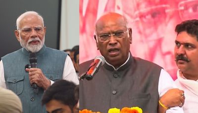 PM Modi checks up on Kharge’s health after Congress chief fell ill at J-K rally