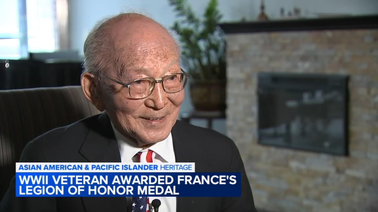 WWII veteran who was forced into a Japanese internment camp given France's Legion of Honor