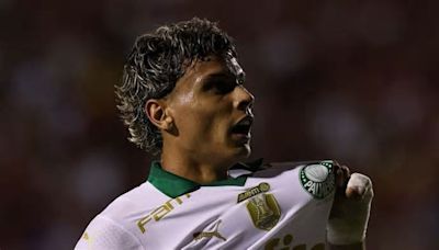 Video: así fue el gol de Richard Ríos que le dio la victoria a Palmeiras