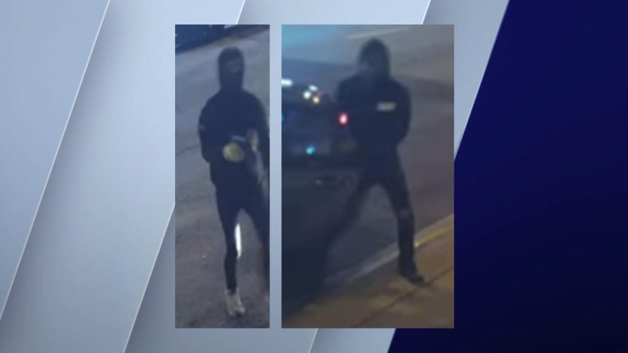 Police search for 2 people involved in early-morning armed robberies in Chinatown