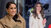 Meghan Markle estaria arrependida de desentendimento com Kate Middleton, diz site - Hugo Gloss