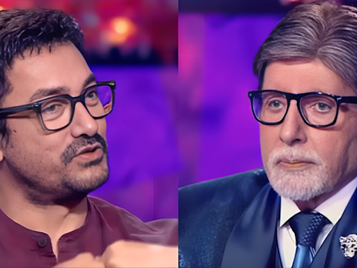 ...Jealous Hote Thhe': Aamir Khan's Question To Amitabh Bachchan On KBC 16 Leaves Actor Speechless