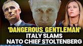 NATO Chief Vs Italy PM Face-Off: Giorgia Meloni Defends Putin's Russia Against Bloc Chief's Attack