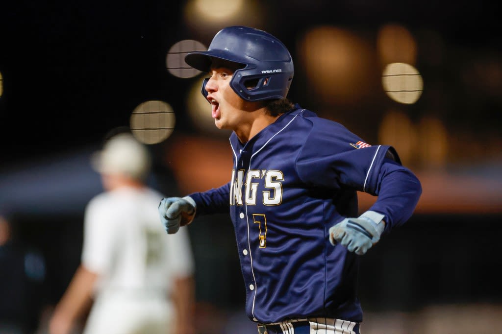 Crunch time heroics: DeBoard’s clutch hit powers The King’s Academy to CCS D-II baseball title