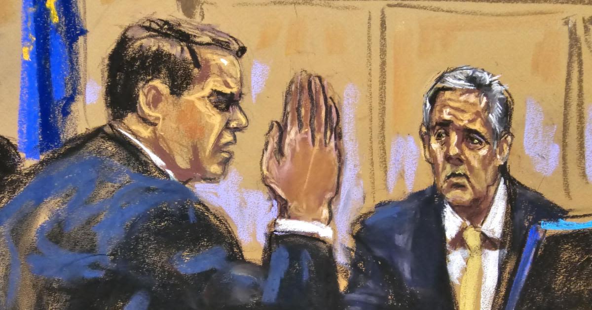 Michael Cohen faces sharp questioning at Trump trial as court wraps for the week