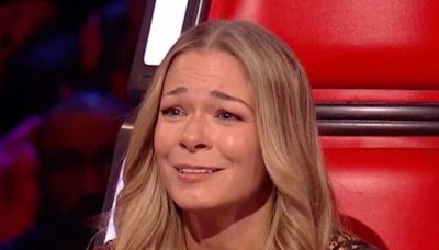 The Voice's LeAnn Rimes moved to tears after being 'blown away' by contestant on ITV show