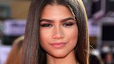 Zendaya Looks in Tiger-Print Short Shorts and Black Bra Top at Paris Fashion Week