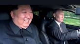 Putin, Kim Jong-un Take Turns To Drive Each Other In Russian-made Limousine | Watch - News18