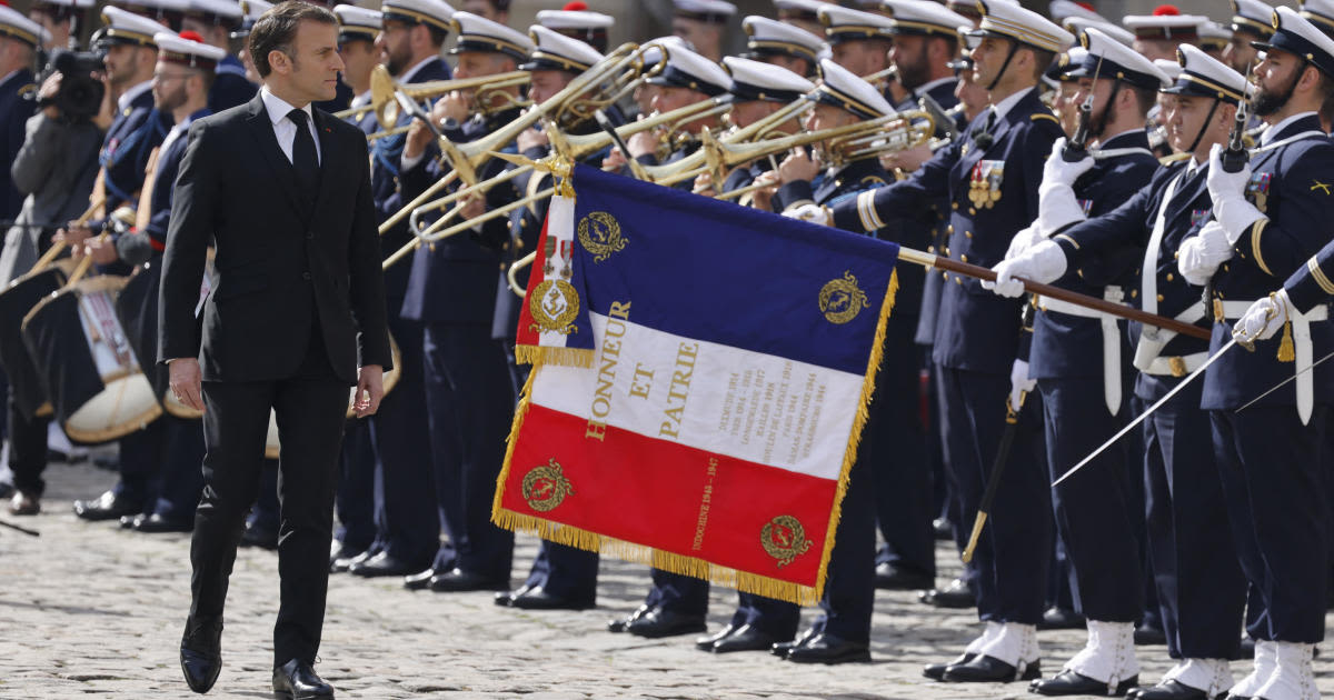 France's leader again doesn't rule out sending troops to Ukraine