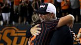 Oklahoma State softball coach Kenny Gajewski talks about beating Arizona to reach WCWS