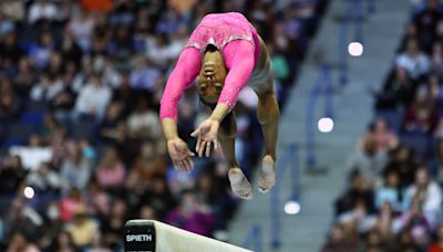 Simone Biles, Shilese Jones dominate at USA Gymnastics Core Classic, Gabby Douglas withdraws