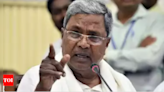 MUDA 'scam': Siddaramaiah claims conspiracy as he belongs to backward class and is CM second time | India News - Times of India