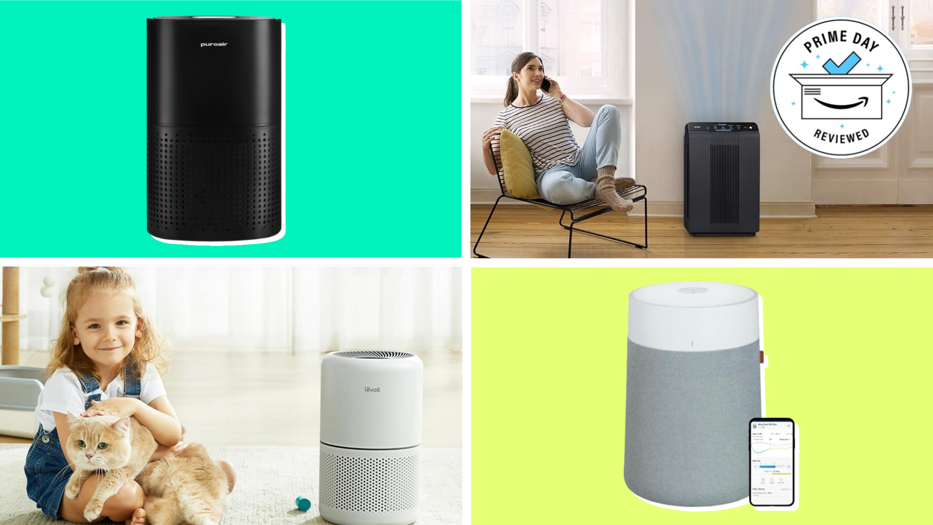These Prime Day air purifier deals are a clean sweep