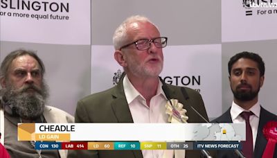 Former Labour leader Jeremy Corbyn's speech as he is re-elected as Islington North MP - Aliran