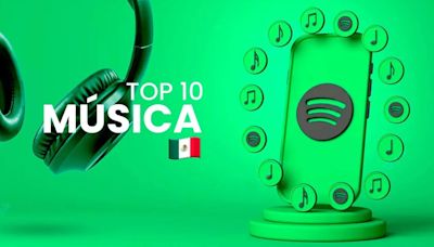 La canción más escuchada en Spotify México este día