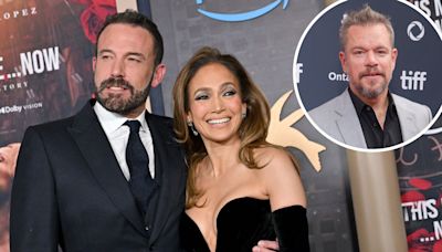 Matt Damon Feels ‘a Lot of Sympathy’ for Jennifer Lopez Amid Ben Affleck Divorce