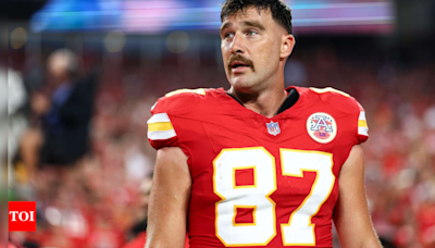 Emotional Travis Kelce triggers fan speculations during the Chiefs Game | English Movie News - Times of India