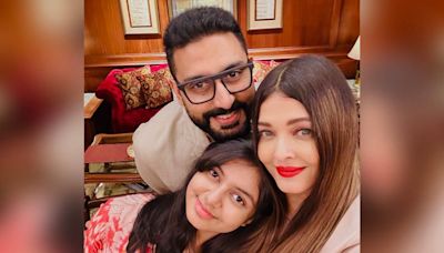 Aishwarya Rai Bachchan and Abhishek Bachchan share happy family picture with Aaradhya