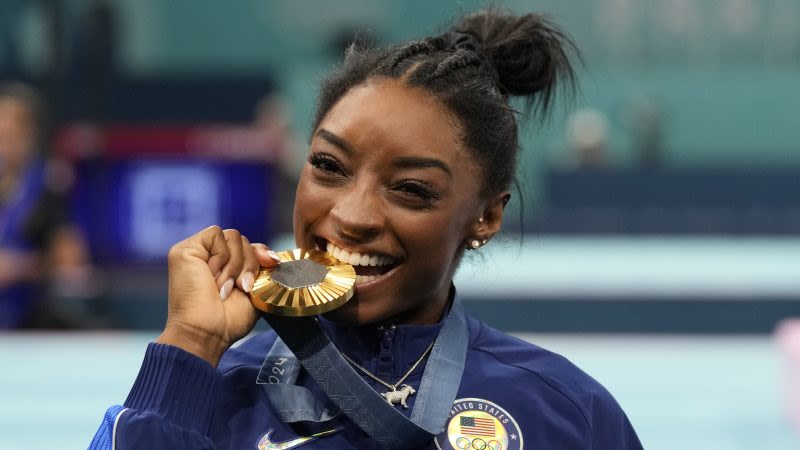 How much did Simone Biles make at the Olympics?