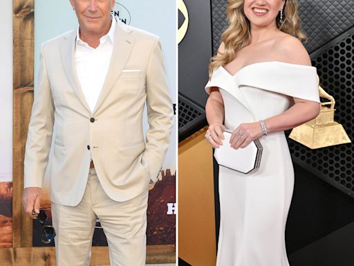 Kelly Clarkson Is ‘Crushing’ on Kevin Costner ‘Big Time’: ‘She’d Like to Date Him’