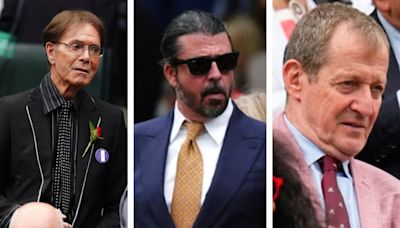 From Sir Cliff Richard to Dave Grohl: Who’s who in the Royal Box on Wimbledon day two?