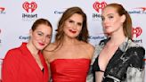 Brooke Shields Made a Festive Red-Carpet Appearance in Matching Holiday Outfits With Daughters Rowan & Grier