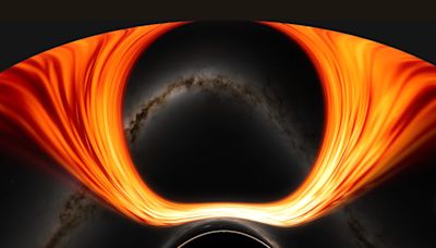 Images show what it's like to fall into a black hole