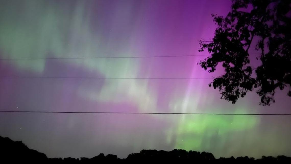 Will the northern lights be visible in Ohio on Saturday night?