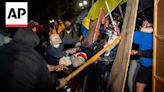 Fights break out between pro-Palestinian and pro-Israeli protesters at UCLA