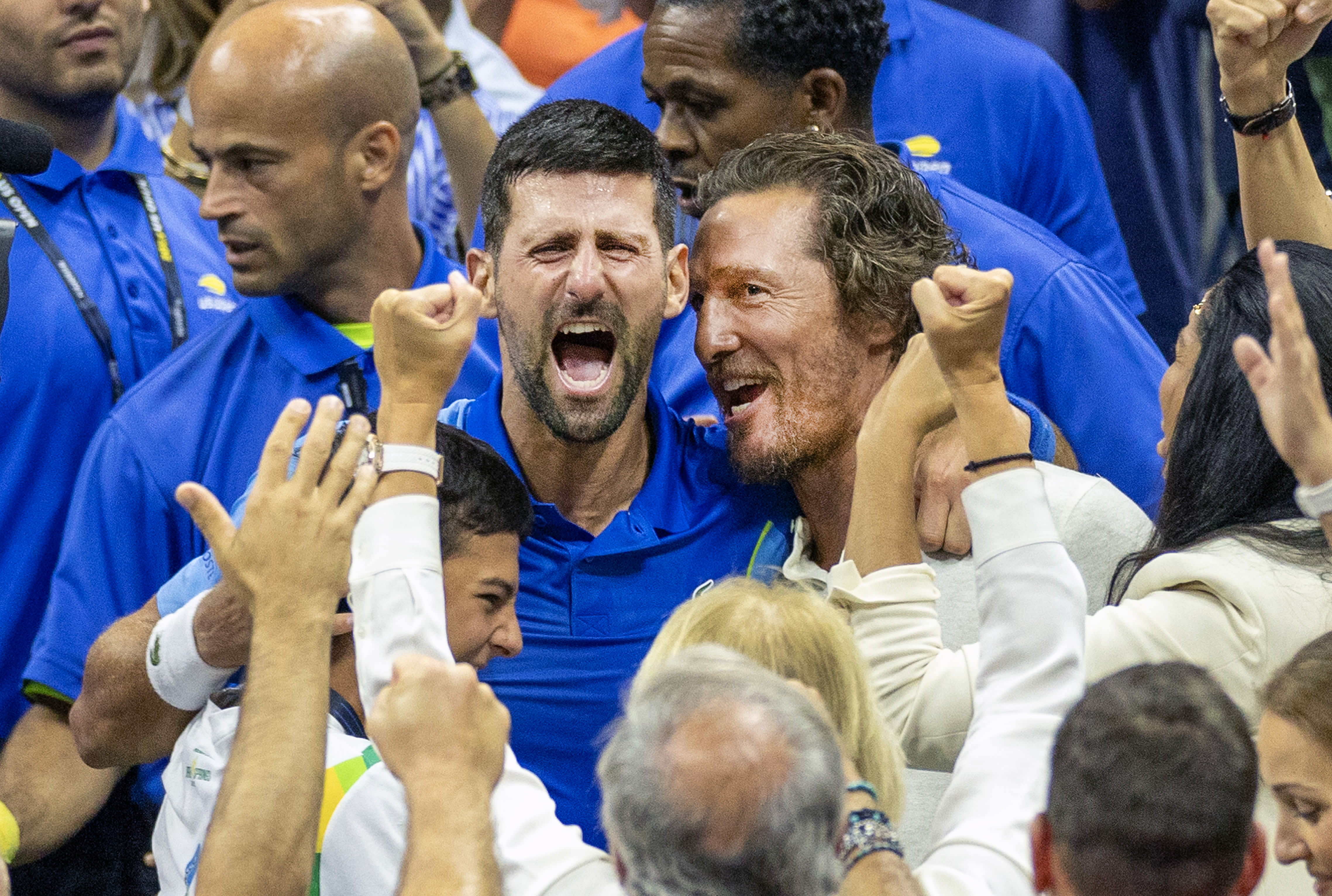 Matthew McConaughey christens Novak Djokovic 'GOAT' after back-to-back Roland Garros epics | Tennis.com