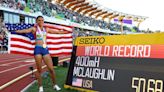 Athletics-McLaughlin smashes world record as Miller-Uibo, Norman win 400m golds