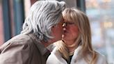 Goldie Hawn and Kurt Russell Share Romantic Kiss During Holiday Trip in Aspen