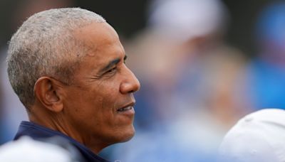 Former President Barack Obama surprises Team USA at Solheim Cup