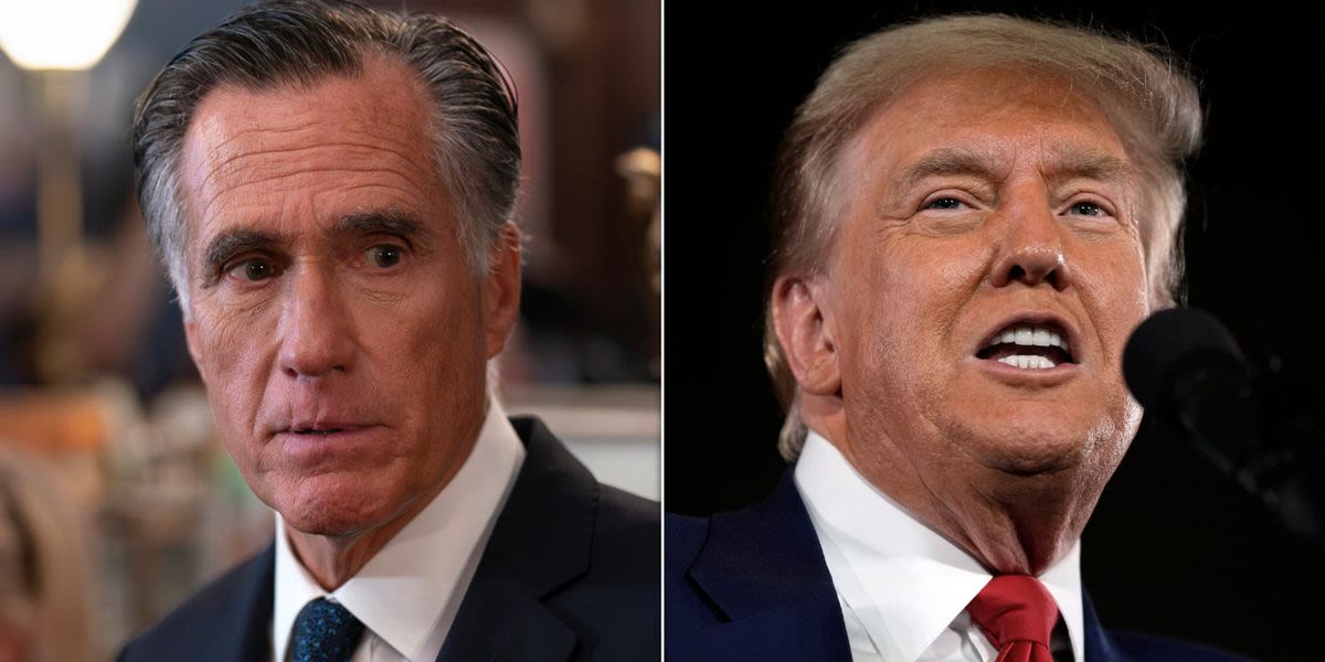 Donald Trump Echoes Mitt Romney's Comment About People Automatically Voting Democrat
